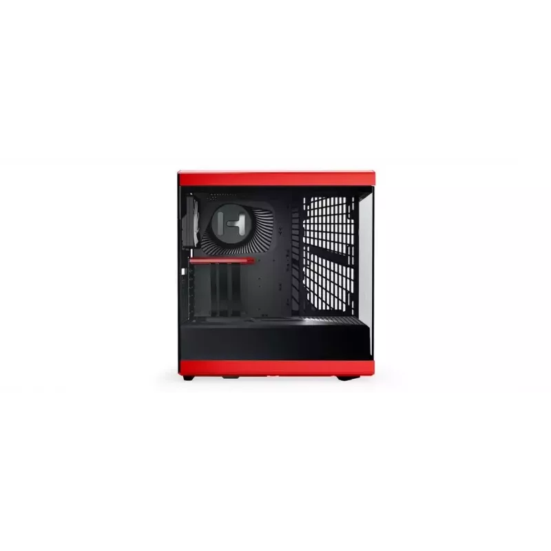 Caixa de PC HYTE Y40 Midi Tower preto, vermelho