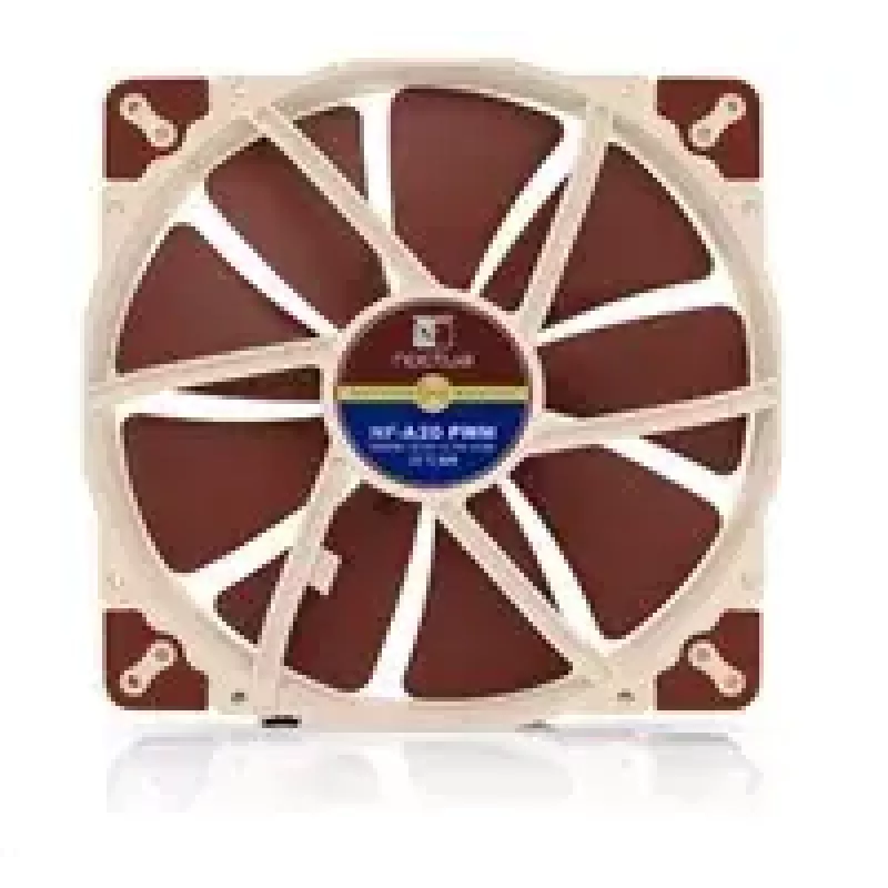 Ventoinha para caixa de computador Noctua NF-A20 PWM 200 mm, 4-Pin PWM, 350–800 rpm, 146,9 m³/h, rolamento SSO