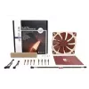 Ventoinha para caixa de computador Noctua NF-A20 PWM 200 mm, 4-Pin PWM, 350–800 rpm, 146,9 m³/h, rolamento SSO