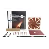 Ventoinha para caixa de computador Noctua NF-A20 PWM 200 mm, 4-Pin PWM, 350–800 rpm, 146,9 m³/h, rolamento SSO
