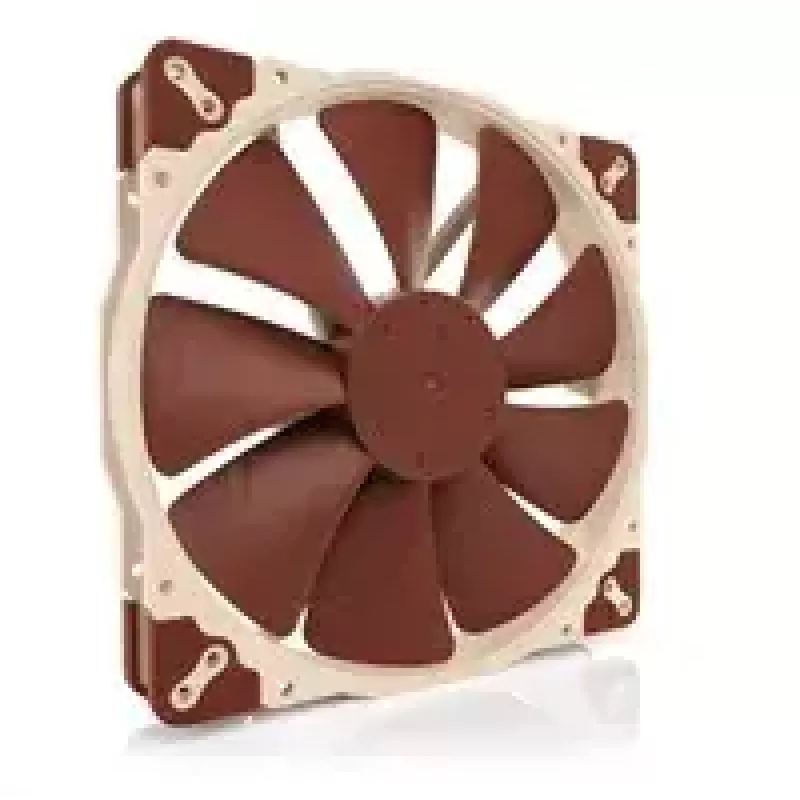 Ventoinha para caixa de computador Noctua NF-A20 PWM 200 mm, 4-Pin PWM, 350–800 rpm, 146,9 m³/h, rolamento SSO