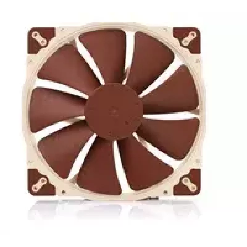 Ventoinha para caixa de computador Noctua NF-A20 PWM 200 mm, 4-Pin PWM, 350–800 rpm, 146,9 m³/h, rolamento SSO