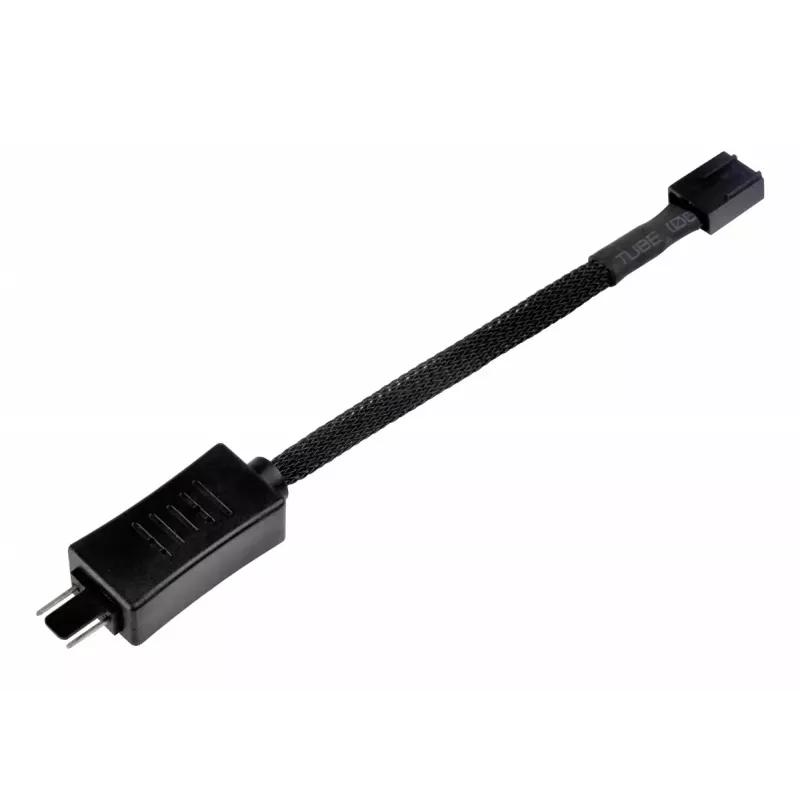 SilverStone SST-CPF05 cabo redutor de velocidade de ventoinha PWM, 10 cm, pack de 2, preto