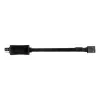 SilverStone SST-CPF05 cabo redutor de velocidade de ventoinha PWM, 10 cm, pack de 2, preto