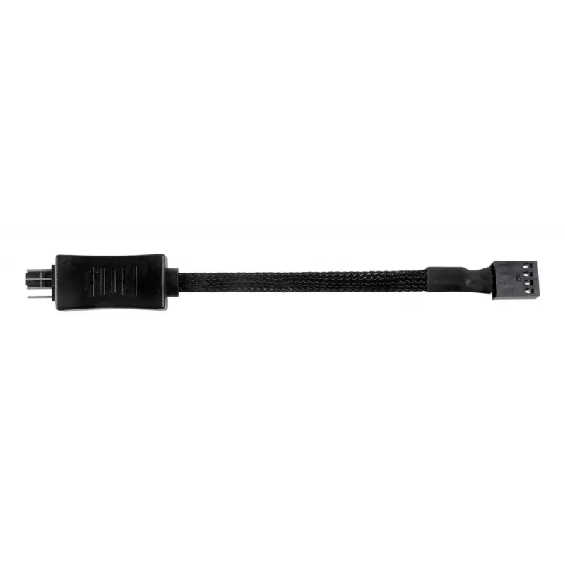 SilverStone SST-CPF05 cabo redutor de velocidade de ventoinha PWM, 10 cm, pack de 2, preto