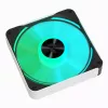 APNX FP2-120 PWM ARGB ventoinha para caixa, 120 mm, 500–1800 rpm, 83,85 CFM, 34,8 dB, branca