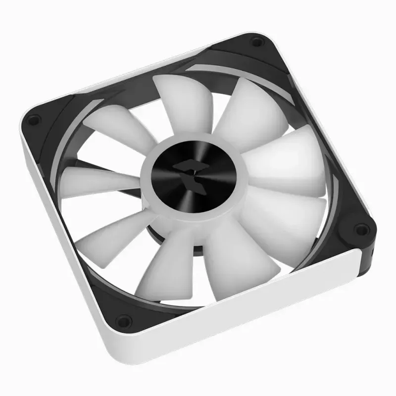 APNX FP2-120 PWM ARGB ventoinha para caixa, 120 mm, 500–1800 rpm, 83,85 CFM, 34,8 dB, branca