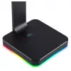 Suporte para headset CORSAIR ST100 RGB Premium — com suporte 7.1 Surround — iluminação RGB personalizável