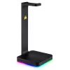Suporte para headset CORSAIR ST100 RGB Premium — com suporte 7.1 Surround — iluminação RGB personalizável