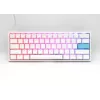 Teclado Ducky DKON2061ST USB QWERTY US International branco mini mecânico RGB LED