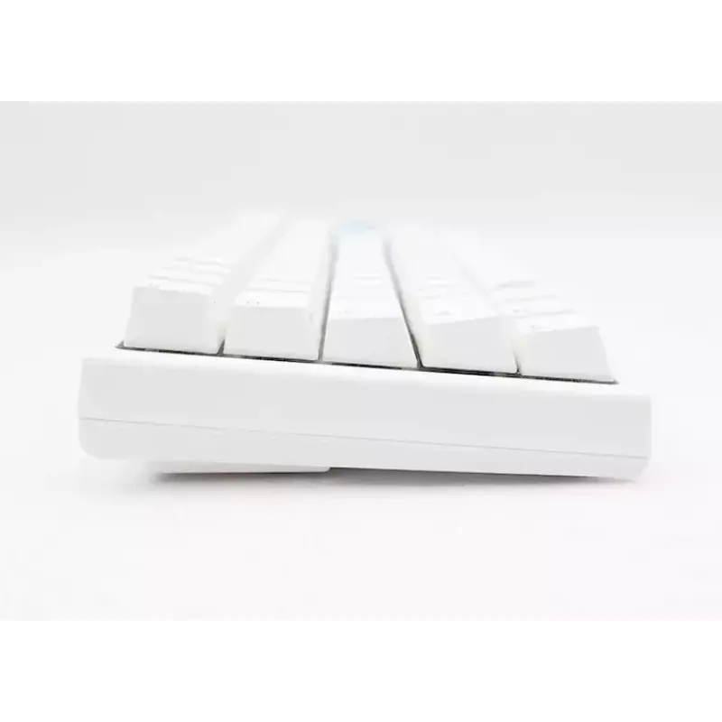 Teclado Ducky DKON2061ST USB QWERTY US International branco mini mecânico RGB LED