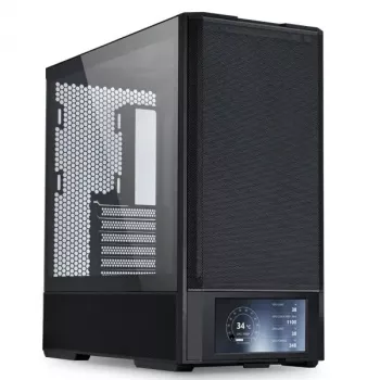 Caixa de PC Lian Li LAN207DX Midi Tower preta