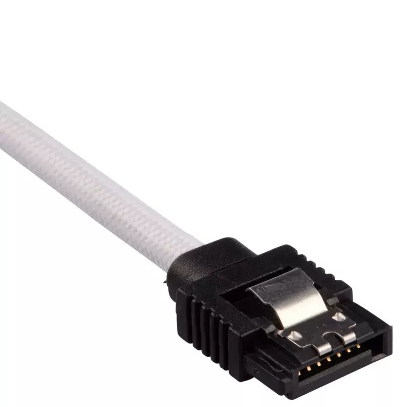 Cabo SATA Corsair CC-8900249 0,3 m preto branco