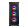Caixa PC Silverstone FARA 511Z Midi Tower preta