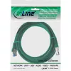 Cabo de rede S/FTP PiMF Cat.6A sem halogéneos 500MHz verde 2m