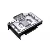 Alphacool 13429 Eisblock Aurora Acrylic GPX-N RTX 4090 Reference bloco de água para GPU com placa traseira