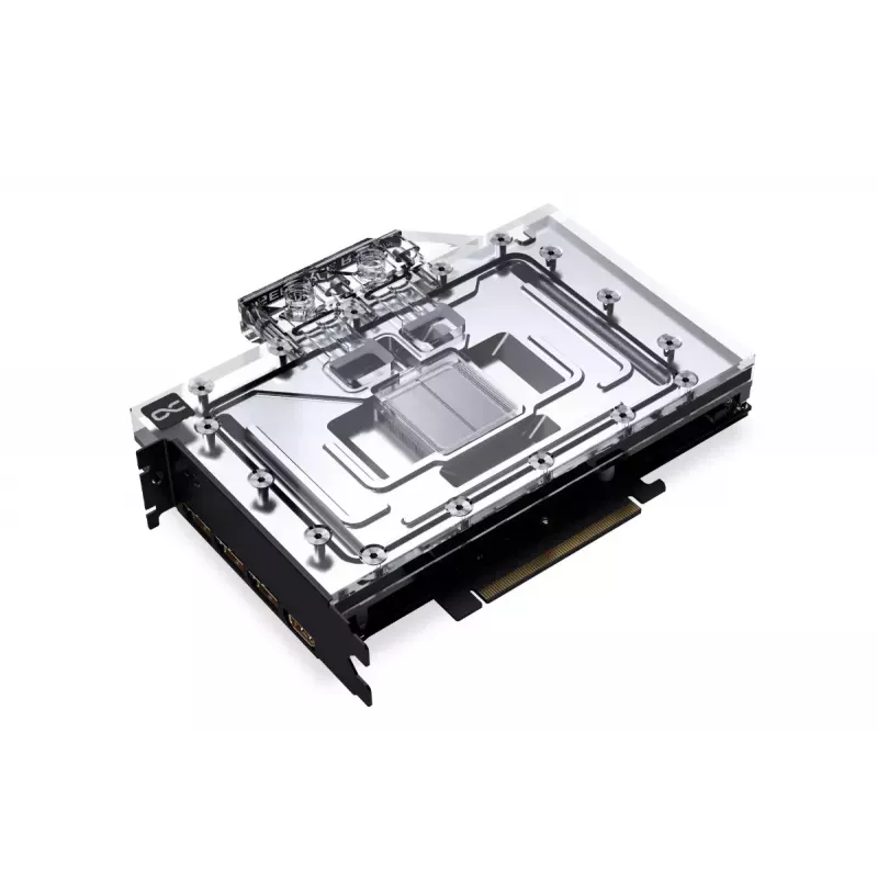 Alphacool 13429 Eisblock Aurora Acrylic GPX-N RTX 4090 Reference bloco de água para GPU com placa traseira