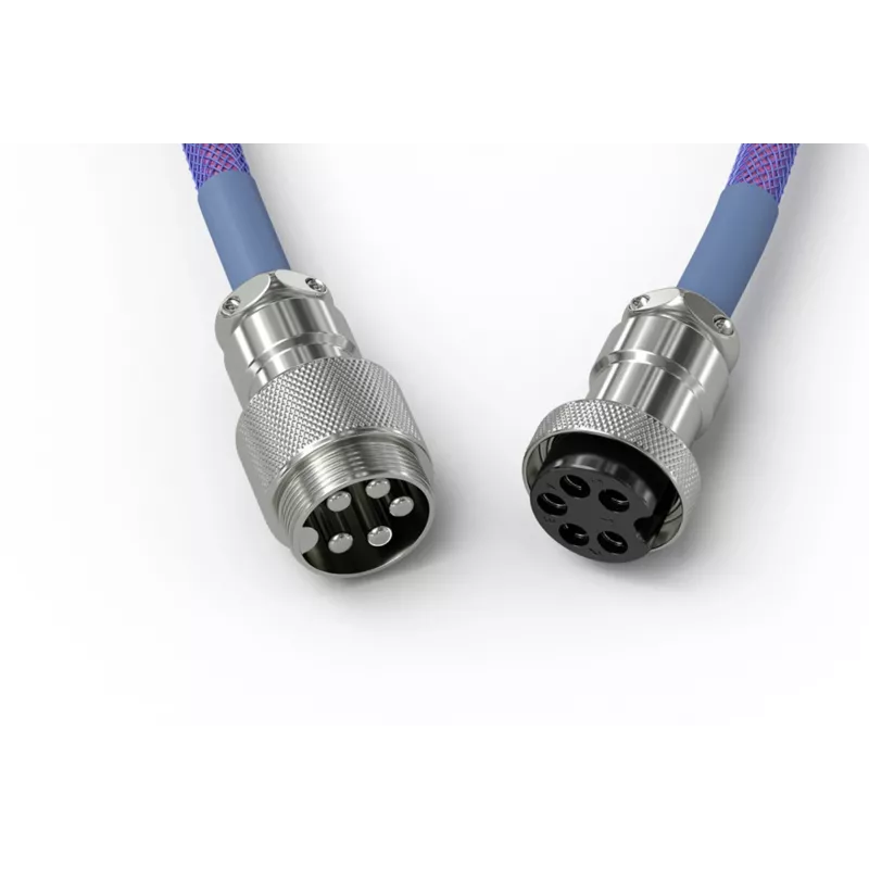 Glorious Gaming Coiled violeta 1.37 m
