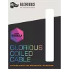 Glorious Gaming Coiled violeta 1.37 m