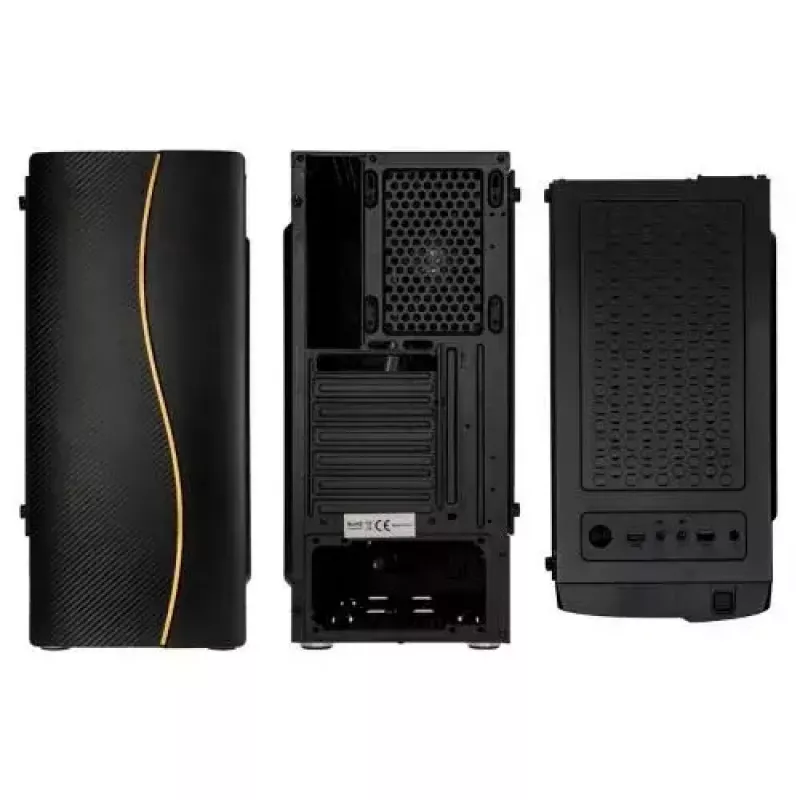 Caixa PC Kolink Inspire K5 ARGB Midi Tower preto