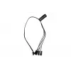 Cabo de alimentação interno Alphacool 18601 0,3 m 3-Pin reto