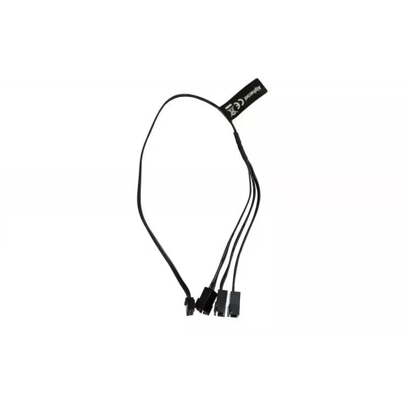 Cabo de alimentação interno Alphacool 18601 0,3 m 3-Pin reto