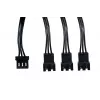 Cabo de alimentação interno Alphacool 18601 0,3 m 3-Pin reto