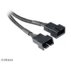 Conjunto de divisores de ventoinha Akasa AK-CBFA04-KT04 — pack de 4 cabos divisores PWM para ventoinhas