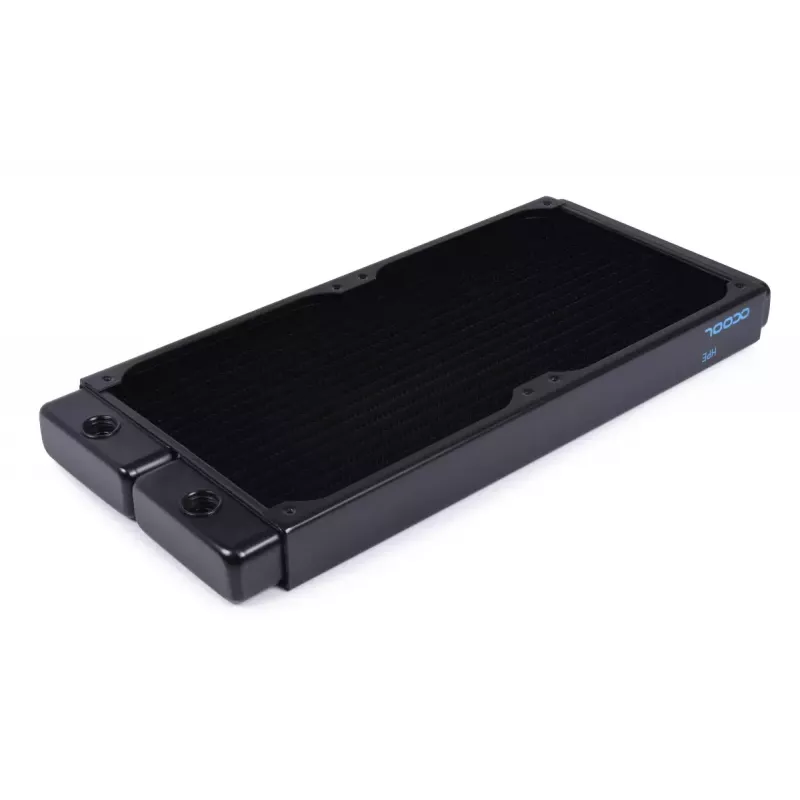 Alphacool 14378 NexXxoS HPE-30 radiador de cobre total, 280 mm, preto