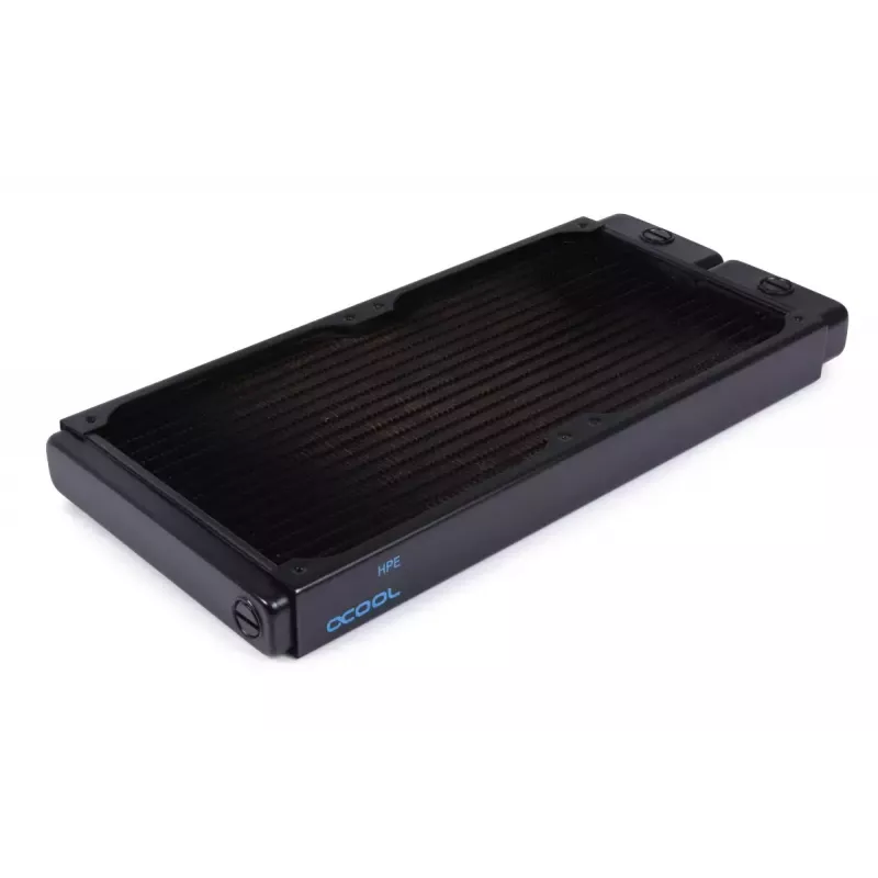 Alphacool 14378 NexXxoS HPE-30 radiador de cobre total, 280 mm, preto