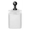 Add-on de manípulo de mudanças de corrida Moza Racing RS079 alumínio branco