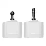 Add-on de manípulo de mudanças de corrida Moza Racing RS079 alumínio branco