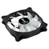 Ventoinha de caixa de computador AEROCOOL COSMO12FRGB 120mm, 1000 rpm, 15 LEDs RGB, conector Molex, 3,72 W, preto