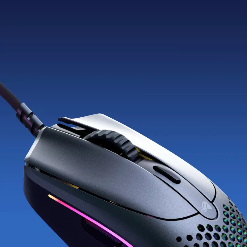 Glorious Gaming Glorious Model O Wired 2 - Preto mate, para destros, ótico, USB Type-A, 26000 DPI, 1 ms, preto