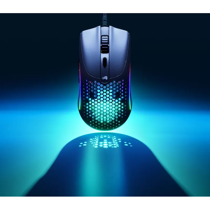 Glorious Gaming Glorious Model O Wired 2 - Preto mate, para destros, ótico, USB Type-A, 26000 DPI, 1 ms, preto