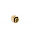 Racor EK Water Blocks latão dourado 15 mm altura 2 cm diâmetro