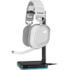 Headset gaming CORSAIR Hs80 - Wireless - branco