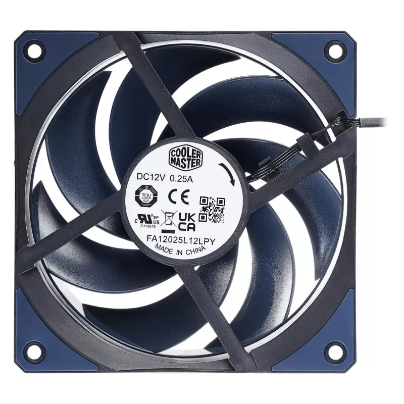Ventoinha para caixa COOLER MASTER Mobius 120 sem LED preto