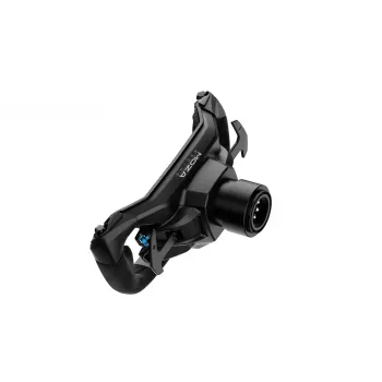 Volante Moza Racing Essenza SCV12, volante de corrida, preto, alumínio, fibra de carbono, 164 cm, 164 cm, 310 mm