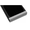 Dissipador EK Water Blocks latão cobre aço inoxidável branco