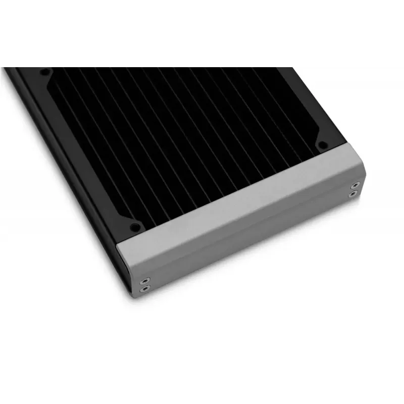 Dissipador EK Water Blocks latão cobre aço inoxidável branco