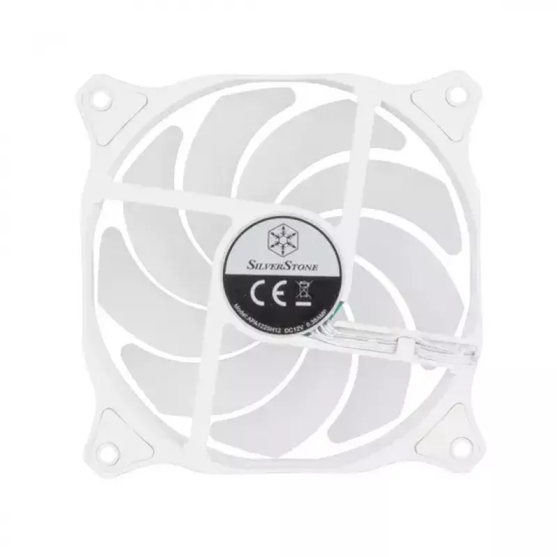 SilverStone Air Blazer 120RW SST-AB120RW-ARGB ventoinha ARGB de 120 mm, branca