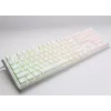 Ducky One 3 Classic Pure White Teclado Gaming USB Alemão Mecânico RGB