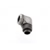 Bitspower Multi-Link adaptador 90°, G1/4 macho para tubo rígido de 12 mm OD, rotativo, cinzento (BP-BSE90RML)