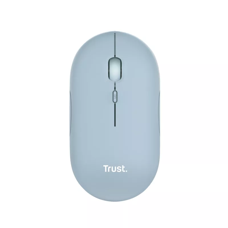Trust Puck rato de escritório ambidestro RF Wireless + Bluetooth 1600 DPI