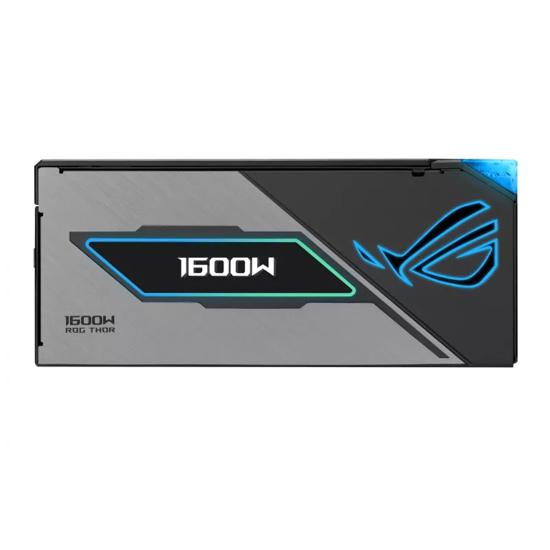 Fonte de alimentação ASUS ROG THOR-1600T3-GAMING 1600 W, 80 PLUS Titanium, ATX 3.1, totalmente modular, ecrã OLED