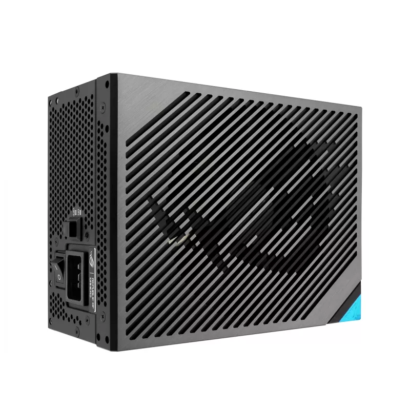 Fonte de alimentação ASUS ROG THOR-1600T3-GAMING 1600 W, 80 PLUS Titanium, ATX 3.1, totalmente modular, ecrã OLED