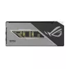 Fonte de alimentação ASUS ROG THOR-1600T3-GAMING 1600 W, 80 PLUS Titanium, ATX 3.1, totalmente modular, ecrã OLED