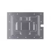 Water block + backplate Alphacool 13456 acrílico alumínio preto prateado transparente