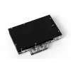Water block + backplate Alphacool 13456 acrílico alumínio preto prateado transparente